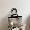 Bolsa Casual Feminina 2025 Nova Grande Capacidade Bolsa para Estudante Aula Comutador Versátil Portátil Bolsa Tote Bolsa de Ombro Sob o Braço