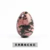 Jingde Joias Cristal Branco Natural Pedra de Ovo Pedra Colorida Cristal Decorativo Pedra Ágata Pedra Ornamentar Pedra Atacado