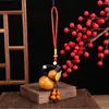 Mini cabaça aberta natural pingente de texto brincar cabaça pequena torcida à mão boutique em estoque atacado