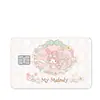 Sticker para Tarjeta de Crédito de Dibujos Animados Transfronterizo Sanrio Hello Kt Cat Yugui Dog Tarjeta de Metro Tarjeta de Comida Sticker para Tarjeta Bancaria
