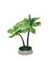 Pequena Palmeira Artificial Flor Areia Mesa Restaurante Decoração Prato de Frutas Decoração Prato de Casamento Micro Paisagismo Tanque de Peixes Aquário Paisagismo