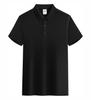 Ropa de trabajo polo de solapa fija camiseta manga corta camisa publicitaria corporativa equipo logo estampado secado rápido ropa de trabajo de verano