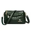 Elegante Bolso Minimalista de Hombro Único para Mujer, Diseño Retro de Cuadros de Diamante, Bolso Versátil para Mamá de Mediana Edad, Bolso Cruzado Tipo Almohada para el Trabajo