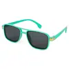 Gafas de Sol Retro de Gama Alta de Doble Puente Mismo Estilo que las Estrellas Protección Solar para Conducir y Gafas Anti-UV 131 Rt044