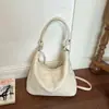 Bolsa Casual Lisa Tipo Bolinho para Mulheres, Nova Bolsa Tote Vintage Outono 2026, Bolsa Transversal de Grande Capacidade para o Dia a Dia