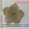 Zapatos de Noche, Zapatos Europeos y Americanos para Mujer, Flores Brillantes de Pedrería, Broches Estilo Coreano, Pasadores, Tacones Altos, Accesorios, Banquete Nocturno