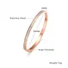Moda estilo europeu e americano joias totalmente cravejadas de diamantes pulseira de aço inoxidável com zircônia e diamantes para mulheres pulseira de aço titânio com fivela fosca tendência