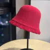 Nuevo Gorro de Punto de Lana Pura Estilo Coreano para Mujer en Otoño e Invierno, Encaje Delicado, Dulce y a la Moda, Suave y Ceroso, Gorro tipo Cubo Pequeño