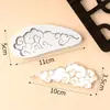 Molde de bolo de açúcar flip diy Xiangyun molde de prensa de impressão molde de corte de nuvem feliz aniversário bolo estilo chinês ferramenta de cozimento decorativa