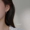 Pendientes de mariposa con circonitas de súper hadas de plata esterlina S925 para mujer, exquisitos y dulces pendientes de moda, accesorios de estilo coreano sencillos para las orejas, tendencia