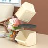 Caja de Almacenamiento para Bolsitas de Té Estante de Almacenamiento para Cápsulas de Café Sala de Té de Oficina Estante de Almacenamiento de Escritorio Acrílico para Té y Snacks