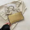 Bolso Ins para Mujer 2024 Nuevo Estilo Coreano Versátil Nuevo Bolso Cruzado con Cadena Bolso de Letras Mágicas Bolso Cuadrado Pequeño de Alta Gama