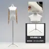 Tienda de Ropa Accesorios de Modelo Ropa de Mujer Maniquí de Medio Cuerpo para Escaparate Perchero Muñeca Falsa Maniquí de Vestido de Novia Soporte de Exhibición