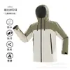 Ropa de carga con logotipo personalizado, de algodón, resistente al viento, impermeable, para trabajo, deportes al aire libre, montañismo, para llevar, con impresión de chaquetas.
