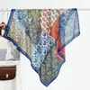 Lenço de seda de 90cm para mulheres, versátil e elegante, lenço pequeno rosa para pescoço, acessório estiloso para combinar com camisas, xales e lenços de cabeça