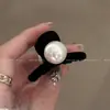 Horquilla de perla para mujer, tamaño pequeño, otoño e invierno, terciopelo, clip 2023, nuevo, elegante, de alta calidad, clip lateral, clip de tiburón, tocado