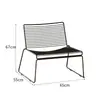 Cadeira de Jantar para Casa Estilo Nórdico B&B Cadeira de Designer Estilo Retrô Café de Influenciador Varanda Externa Cadeira de Lazer