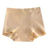 Pantaletas de algodón puro color base para mujer, estilo nuevo, 100% algodón, cintura media-alta, sin costuras, entrepierna 100% algodón, transpirables, bóxers para mujer