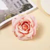 Arreglo Floral de Boda Yozhi Cabezas de Flor de Rosa Decoraciones de Flores Artificiales Planta de Flor de Seda Pared de Plantas Verdes Simuladas