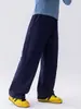 Calça de Moletom com Forro de Lã para Meninos Babybody Outono e Inverno 2025 Nova Estilosa Infantil Grossa Casual para Crianças Maiores Perna Reta