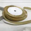Fita de Cetim Transfronteiriça de 1cm, Fita Decorativa para Caixas de Presente, Fita para Laços, Fita de Cetim, Fita de Seda, Direto do Fabricante no Atacado