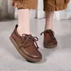 Zapatos Personalizados para Mujer para Pedidos Extranjeros, Zapatos de Tacón Grueso de Estilo Nuevo con Cordones Delanteros, Zapatos Casuales de Punta Redonda de Talla Grande Transfronterizos, Zapatos sin Cordones al por Mayor