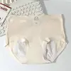 Pantaletas Menstruales para Mujer, a Prueba de Fugas, Transpirables, Talla Grande, Levanta Glúteos, Ensanchadas y Alargadas, Alta Elasticidad, Cómodas, Ropa Interior Antibacteriana
