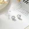 Pendientes de la Serie de Perlas de Agua Dulce Genuinas, Pendientes con Pasador de Plata S925, Juego de Collar, Perlas de Agua Dulce Naturales