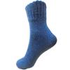 Calcetines de lana gruesos y cálidos de color sólido para mujer, calcetines retro de estilo étnico para dama al por mayor [una generación]]