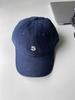 Marca de moda de Corea del Sur Gorra con visera de copa blanda con letra S simple para mujer moda otoño e invierno que combina con todo, gorra de béisbol cepillada pequeña que hace que la cara se vea pequeña para hombre