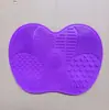 Limpiador de Manzanas de Silicona con Ventosa Huevo de Belleza Brocha de Maquillaje Herramienta de Limpieza de Belleza Limpieza de Maquillaje Fabricante Venta al por Mayor