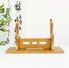 Soporte de espada de madera maciza al por mayor ruizhaoxiang soporte para espada soporte para armas soporte para cuchillos de sushi cuchillo de cocina soporte para exhibición de cuchillos de cocina soporte para flauta