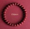 Pulsera Auténtica y Natural de Cinabrio Mineral Crudo con Alto Contenido de Arena Dorada Púrpura Pulsera de Seis Caracteres Mantra para Hombres y Mujeres en Su Año del Zodiaco