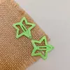 Grampo de Cabelo Estrela de Epóxi Cor Doce 3cm para Crianças, Cabelo Interno Cebola, Estrela de Cinco Pontas, Boa Qualidade, Celebridade da Internet, Grampo de Cabelo para Mulheres, Grampo BB