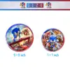 Sonic the Hedgehog 2 Ambiente de Fiesta de Cumpleaños Infantil Arreglo Decorativo Sonic Tema de Dibujos Animados Vajilla para Fiesta