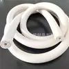 Esponja modeladora de cachos para cabelo, bastão de esponja, modelador de cachos brilhantes, bastão de esponja, borracha NBR branca e capa de tubo de plástico