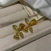 Pendientes de Lazo Europeos y Americanos, Geométricos para Mujer, Lujo Ligero, Moda de Nicho, Pendientes de Temperamento Fresco, Pendientes y Joyería al por Mayor