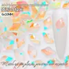6*10mm Rombos Fondo Plano Super Brillantes Joyería para Uñas Accesorios de Joyería de Pedrería de Vidrio Arte de Uñas Portátil Diamante Al Por Mayor