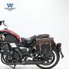 Muscle car Lobo adequado para MOTOFINO pony 300 bolsa lateral bolsa lateral retro caixa lateral modificação bolsa para capacete rack de liberação rápida