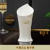 Venta al por mayor del fabricante Palillos de Cerámica Jingdezhen para Uso Doméstico Nuevos Antimoho y Resistentes a Altas Temperaturas Rápidos Lujo Ligero Vajilla Blanca