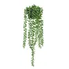 Plantas Verdes Pendentes Artificiais de Alta Qualidade, Suculentas, Flores Artificiais e Bonsai de Contas de Buda para Decoração de Casa - Cross-Border Amazon