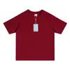 Camiseta de Manga Corta con Cuello Redondo, 240g de Peso Pesado 5A Antibacteriana Refrescante Sorona, Corte Holgado, Color Sólido Ropa de Trabajo, Estampado Transfronterizo