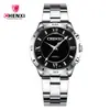 CHENXI/CHENXI 027C reloj de cuarzo para pareja reloj de pareja de negocios correa de acero reloj para hombre y mujer