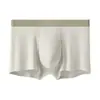 Algodón de Fibra Larga de Xinjiang 60S Ropa Interior Masculina Sin Costuras Transpirable Antibacteriana Boxer Deportivo para Adolescentes Ropa Interior Masculina