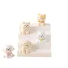 Accesorios de resina de dibujos animados para manualidades, perro lindo tridimensional, gel de crema, pasador de pelo hecho a mano, accesorios para funda de teléfono móvil, hebilla de zapato