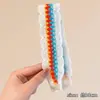 Diadema de Velcro Tejida 2026 Nuevo Estilo Diadema Tejida Esencial para Fotografía de Viaje Diadema Estilo Coreano Accesorio para el Cabello para Mujeres