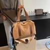 Bolsa de Viagem Transfronteiriça Nova de Grande Capacidade Bolsa Esportiva Bolsa de Viagem Mochila Feminina Pu Impermeável Bolsa de Ginástica