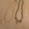 Nuevo Collar de Girasol con Tachuelas de Diamante y Capas de Perlas, Cadena Clavicular Bohemia de Nicho, Joyería Fina de Lujo Ligero para Mujer