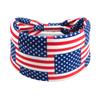 Europa y América Banda para el Cabello con Bandera Americana Banda para la Cabeza del Día de la Independencia Banda Deportiva para el Cabello Banda para el Cabello de Borde Ancho Banda para el Cabello con Bandera de Estrellas Banda para el Cabello Accesorios para el Cabello