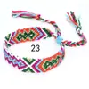 Popular en Europa y América: Pulseras Tejidas Arcoíris Hechas a Mano en Estilo Étnico Nepalí, Venta al por Mayor de Joyería